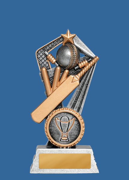 1015-1_e Santorini Series Cricket Resin Trophy