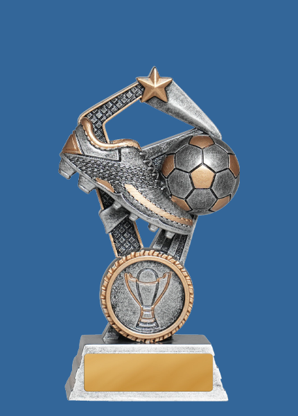 1015-9_e Santorini Series Football Resin Trophy