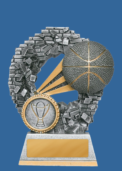 1016-7_e Comet Series Basketball Resin Trophy