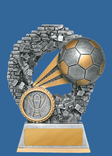 1016-9_e Comet Series Football Resin Trophy