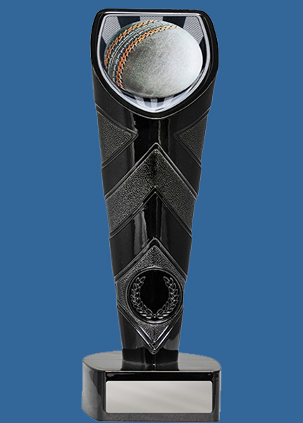 25BK_-CS1e Black Cobra Plastic Cricket Trophy