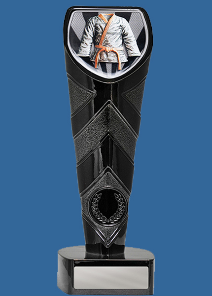 25BK_-CS11Be Black Cobra Martial Arts Trophy
