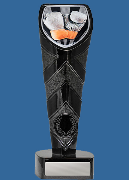 25BK_-CS32e Black Cobra Boxing Trophy