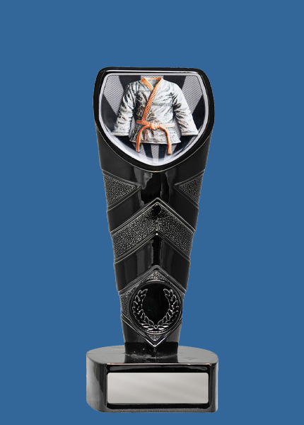 25BK_-CS11Be Black Cobra Martial Arts Trophy