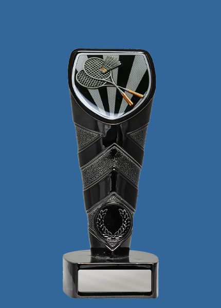 25BK_-CS57e Black Cobra Badminton Trophy