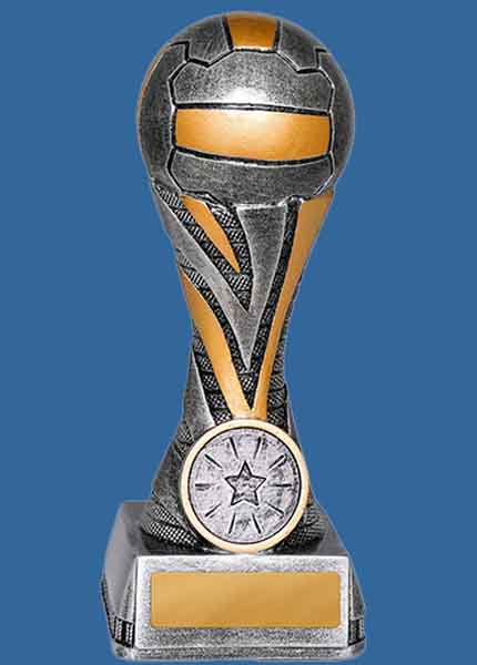 1055-8_e Galaxy Tower Series Resin Netball Trophy