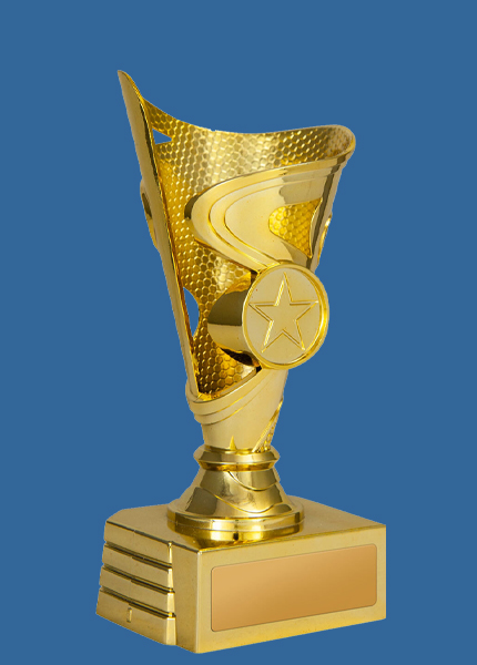 1104Ge+BK Plastic Trophy