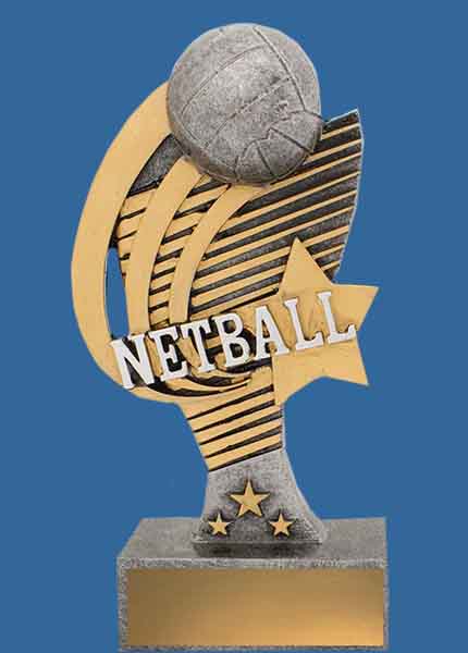 12837_t Coda Resin Netball Trophy