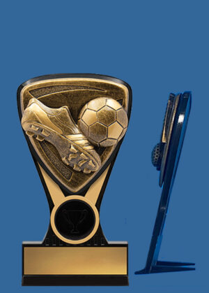 NM104t Nova Mini Resin Theme on PLastic Stand Football Trophy