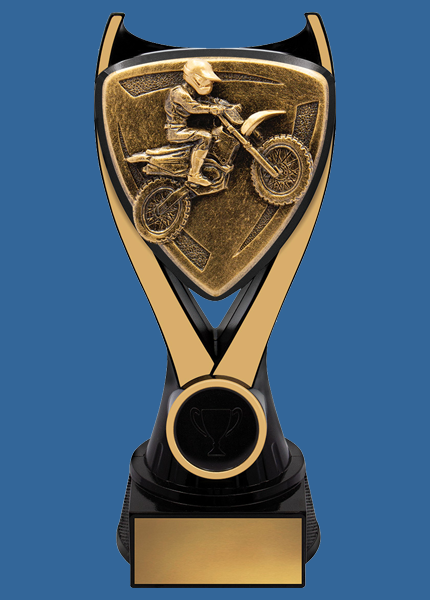 NV968_t Nova Series Plastic Motorcross Trophy