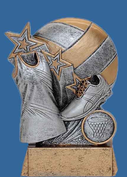 RFS453i Astra Series Resin Netball Trophy