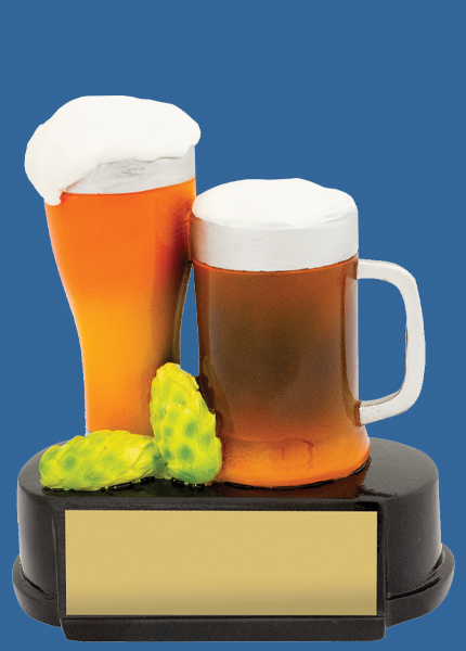 12510t Resin Beer & Hops Trophy