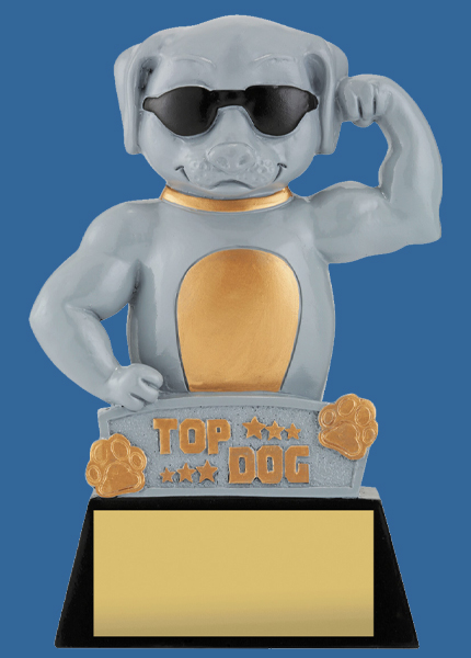 12514t Resin Top Dog Trophy