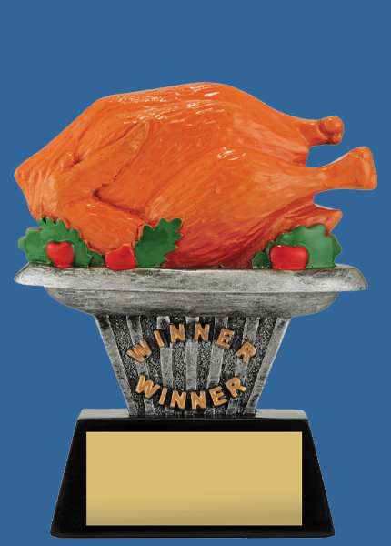 12516t Resin Winner Winner Chicken Dinner Trophy