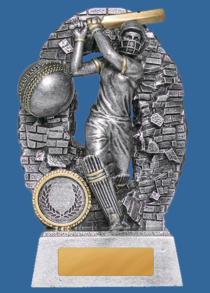 1010-1BATF_e Crash Series Female Batting Cricket Trophy