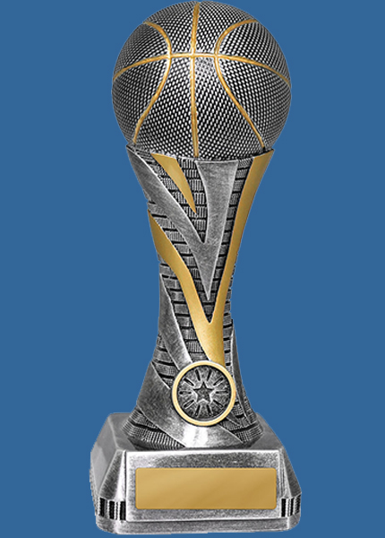 1055-7_e Galaxy Tower Series Resin Basketball Trophy