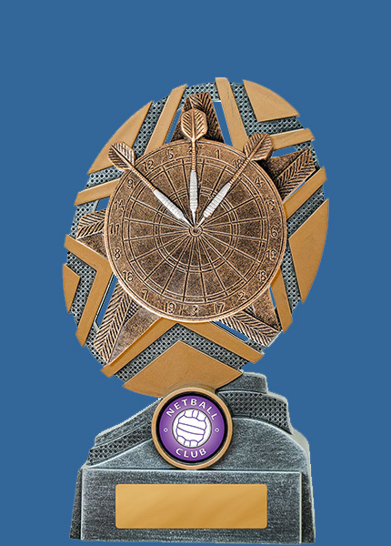 24_-RS26e StarBurst Series Darts Resin Trophy