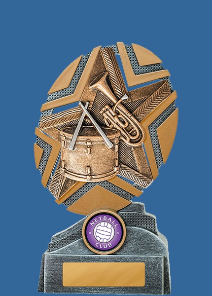 24_-RS45e StarBurst Series Music Resin Trophy