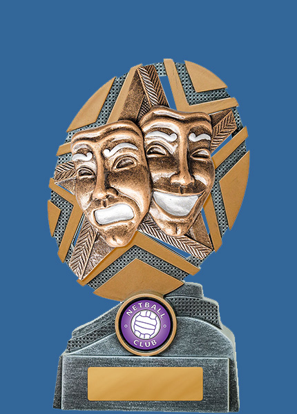 24_-RS47e StarBurst Series Acting Resin Trophy