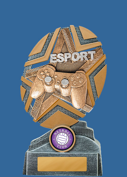 24_-RS95e StarBurst Series E-Sports Resin Trophy