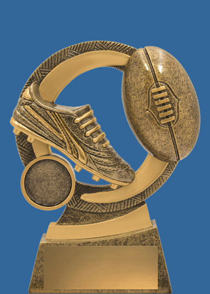A3631_t Mirage Series Resin Aussie Rules Trophy