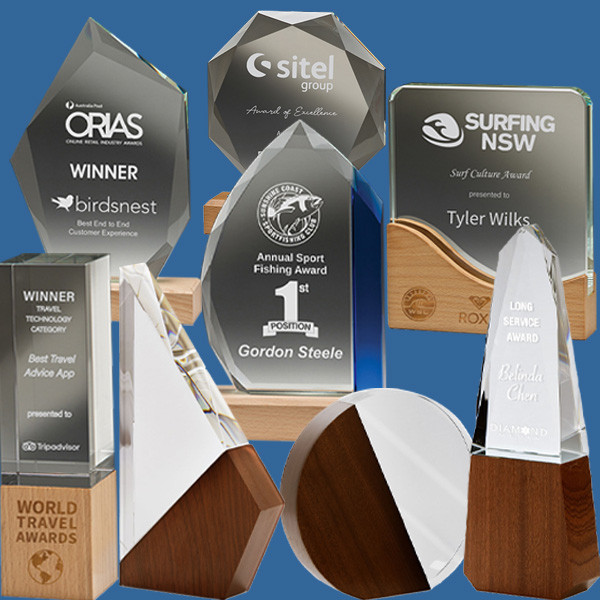 Crystal & Glass with Timber