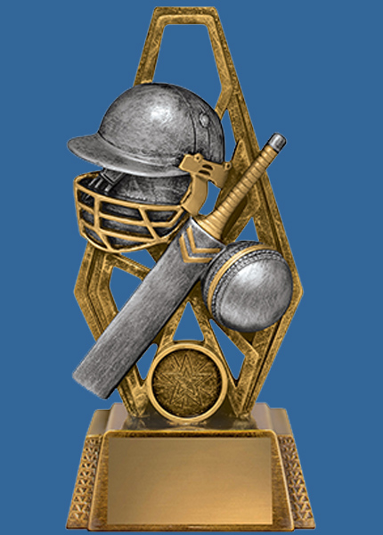 11254_t Cyber Series Cricket Resin trophy