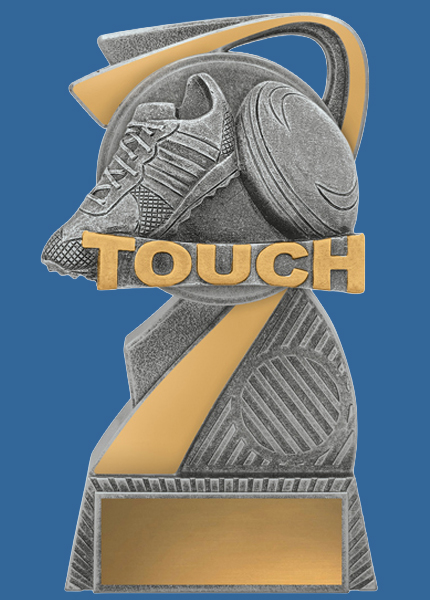 ALP42t Arclight series Touch Football Resin Trophy