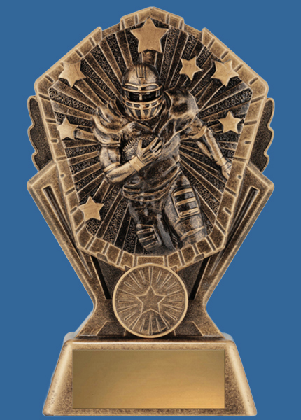 CR155t Cosmos Super Mini Series Resin American Football Trophy