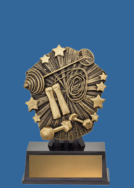CSM62t Cosmos Series Super Mini Fitness Trophy