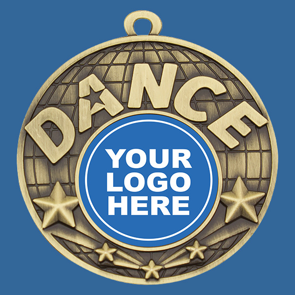 MW132Gt Watchword Dance Medal 50mm