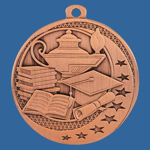 MW905Bt Wayfare Series Academic Medal Antique Bronze
