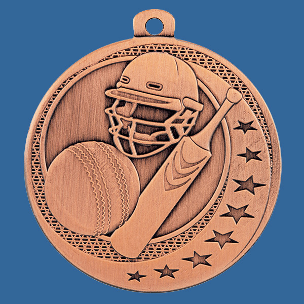 MW910Bt Wayfare Series Cricket Medal Antique Bronze