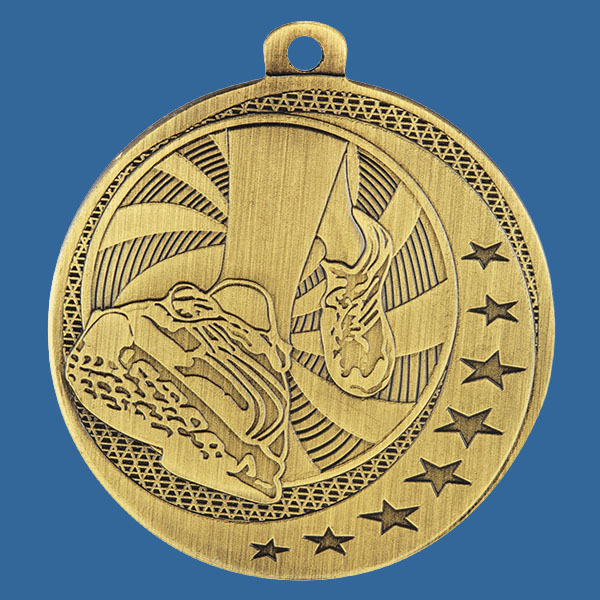 MW925Gt Wayfare Series Cross Country Medal Antique Gold