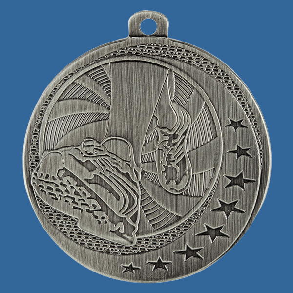 MW925St Wayfare Series Cross Country Medal Antique Silver