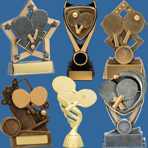 Table Tennis Trophies