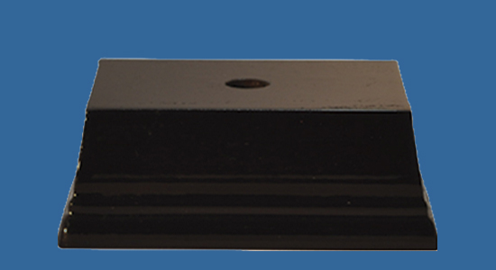 617DKe Rosewood Dark Timber Base 75mm Width 32mm Height