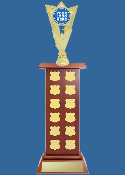 ATP295t Highspire Timber perpetual trophy 485mm