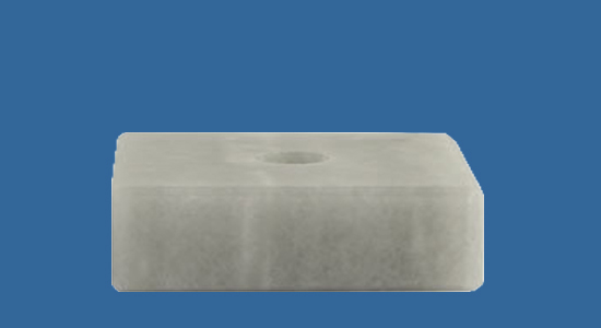 M5520WHe White Marble Base 55mm Width 20mm Height