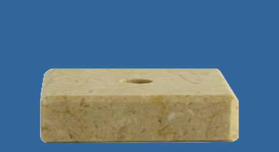 M6520PEe Perla Marble Base 65mm Width 20mm Height