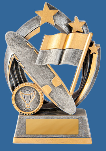 632-4_e Atomic Series Lifesaving Resin Trophy