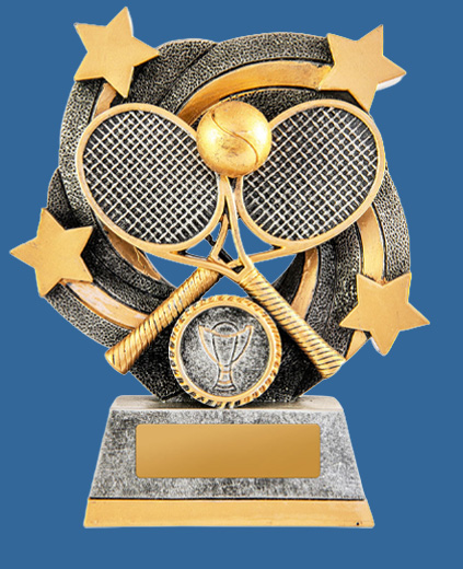 648-12_e Typhoon Series Tennis Resin Trophy