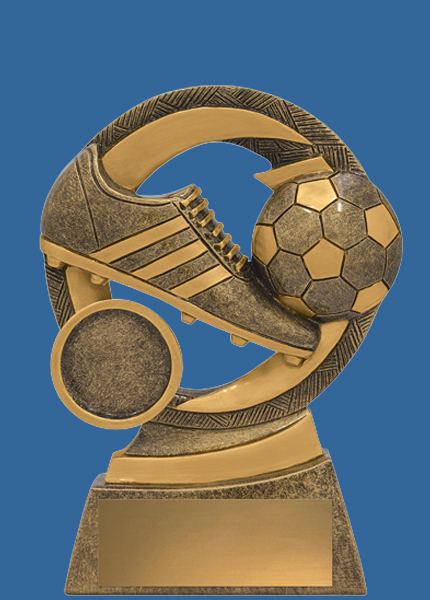 A3638_t Mirage Series Resin Soccer Trophy