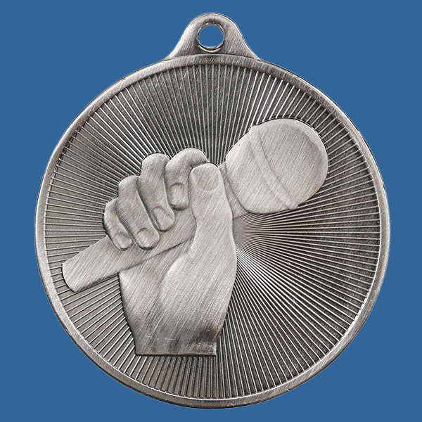 1088-48Se Universal Series Antique Iron Silver Debate Medal 50mm