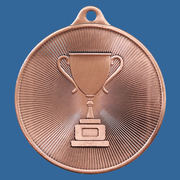 1088-92BRe Universal Series Antique Iron Bronze Achievement Medal 50mm