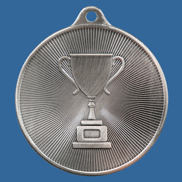 1088-92Se Universal Series Antique Iron Silver Achievement Medal 50mm