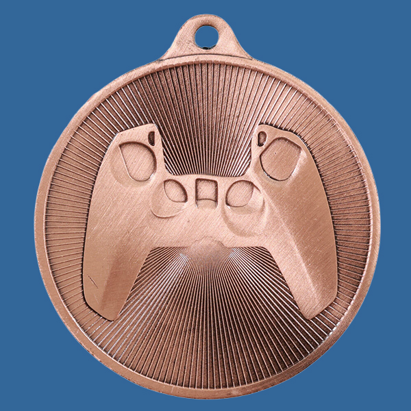 1088-95BRe Universal Series Antique Iron Bronze eSports Medal 50mm