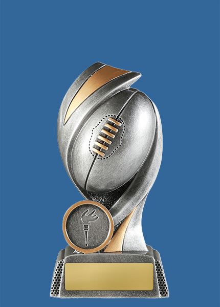 1140-3_e Helix Series Aussie Rules AFL Resin Trophy