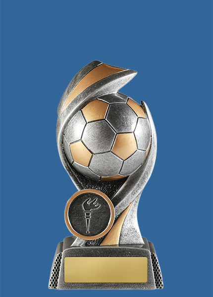 1140-9_e Helix Series Soccer Resin Trophy