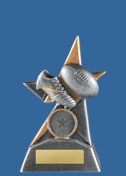 1143-3_e Aura Series Aussie Rules AFL Resin Trophy (REDO)